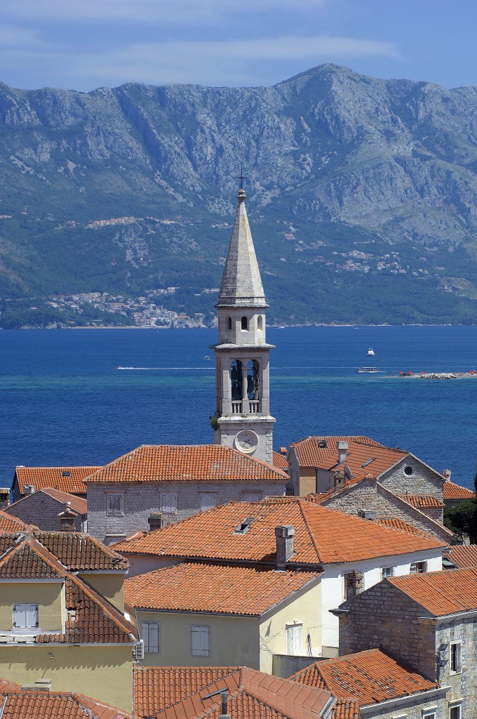 Budva an der Adriakste. Aufnahmedatum: 28. Juni 2012.