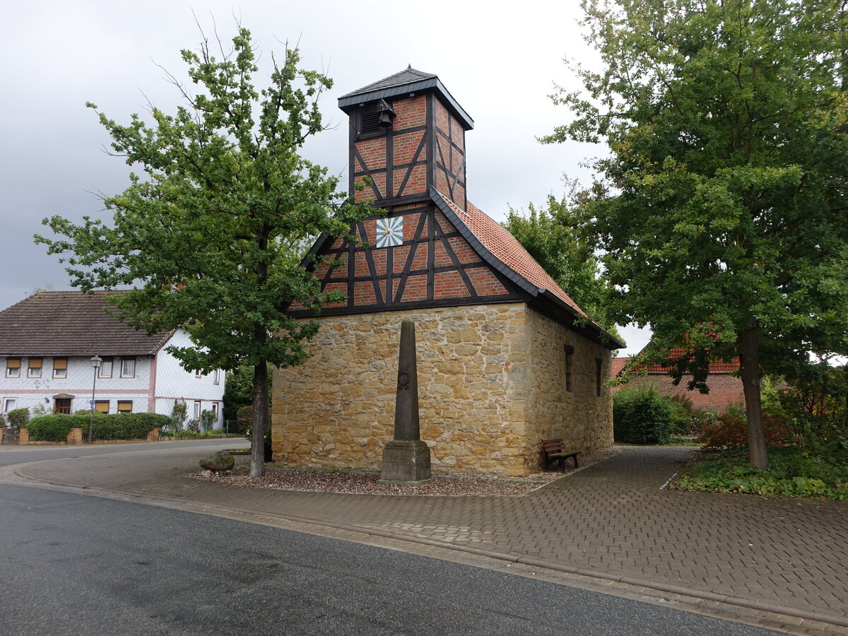 B�lten, alte Kapelle am Wiesenweg, erbaut im 15. Jahrhundert (15.09.2025)