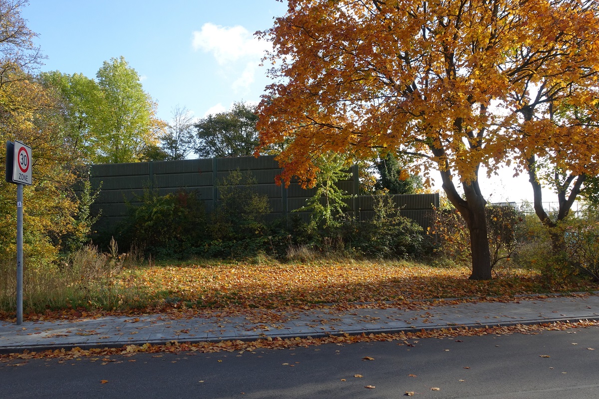 Bunter Herbst in Hamburg, im Stadtteil Billstedt am 24.10.2020 /