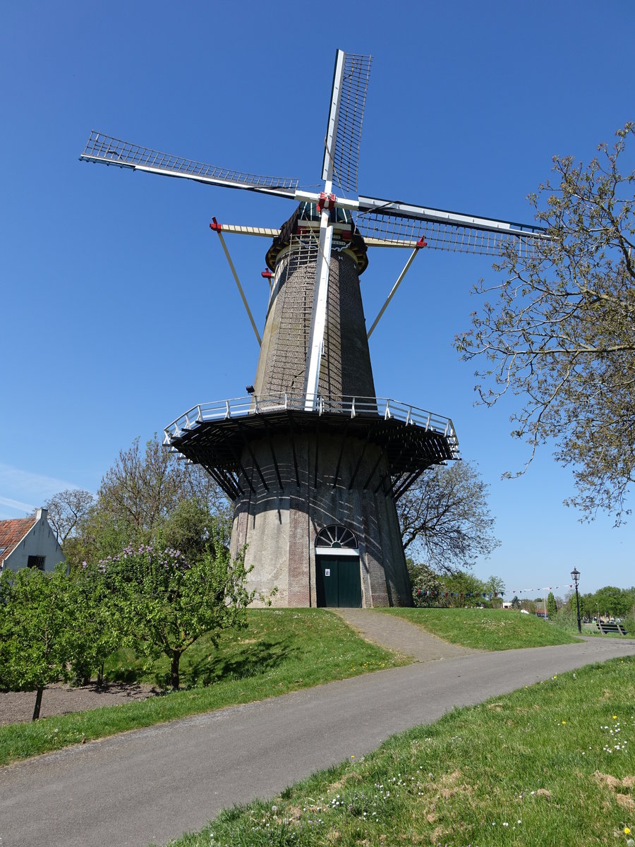 Buren, Windmhle De Prins von Oranje (09.05.2016)