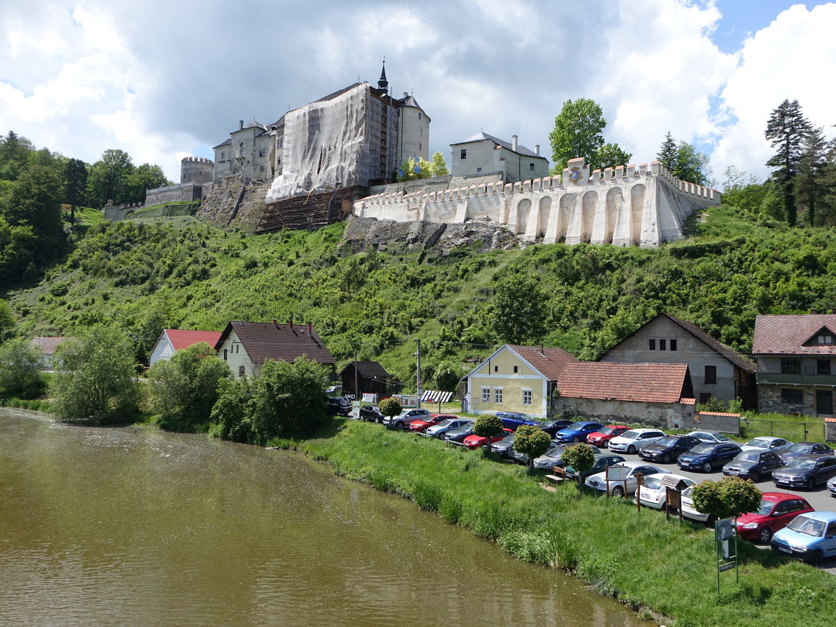Burg Cesky Sternberk/ Bhmisch Sternberg, erbaut bis 1241 von Zdeslav von Diviov (01.06.2019)