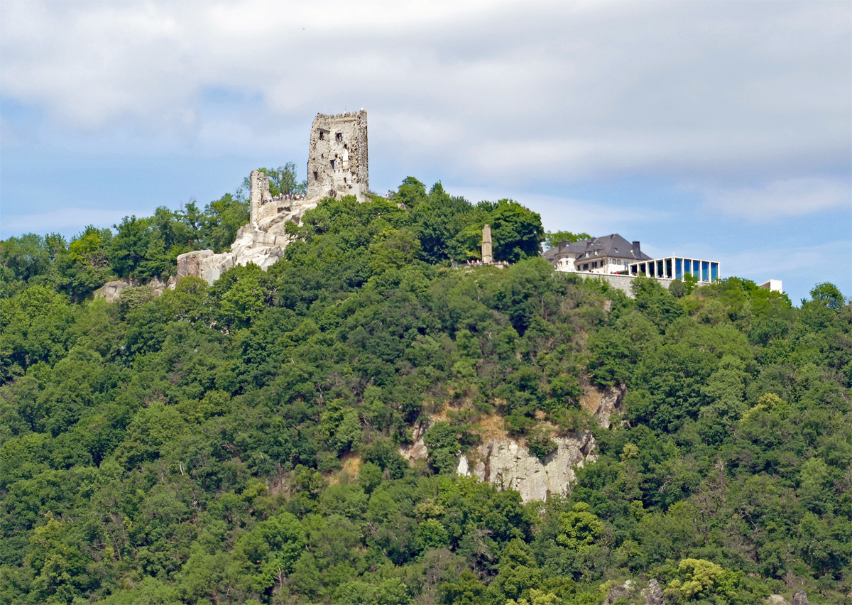 Burg Drachenfels im Siebengebirge am 30.05.2020