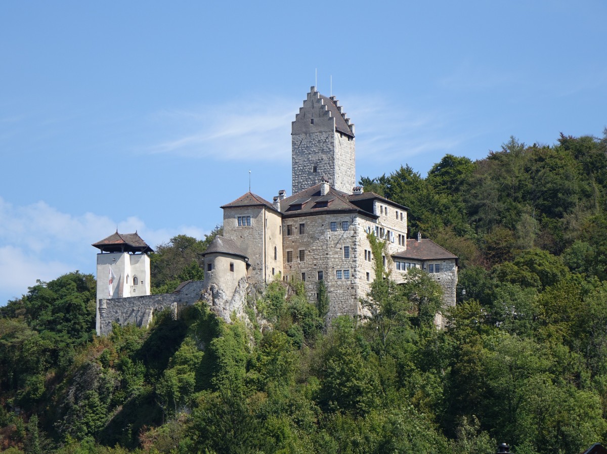 Burg Kipfenberg, erbaut im 12. Jahrhundert (23.08.2015)
