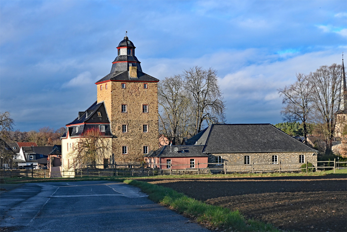 Burg Kirspenich in Euskirchen-Kirspenich - 12.12.2023