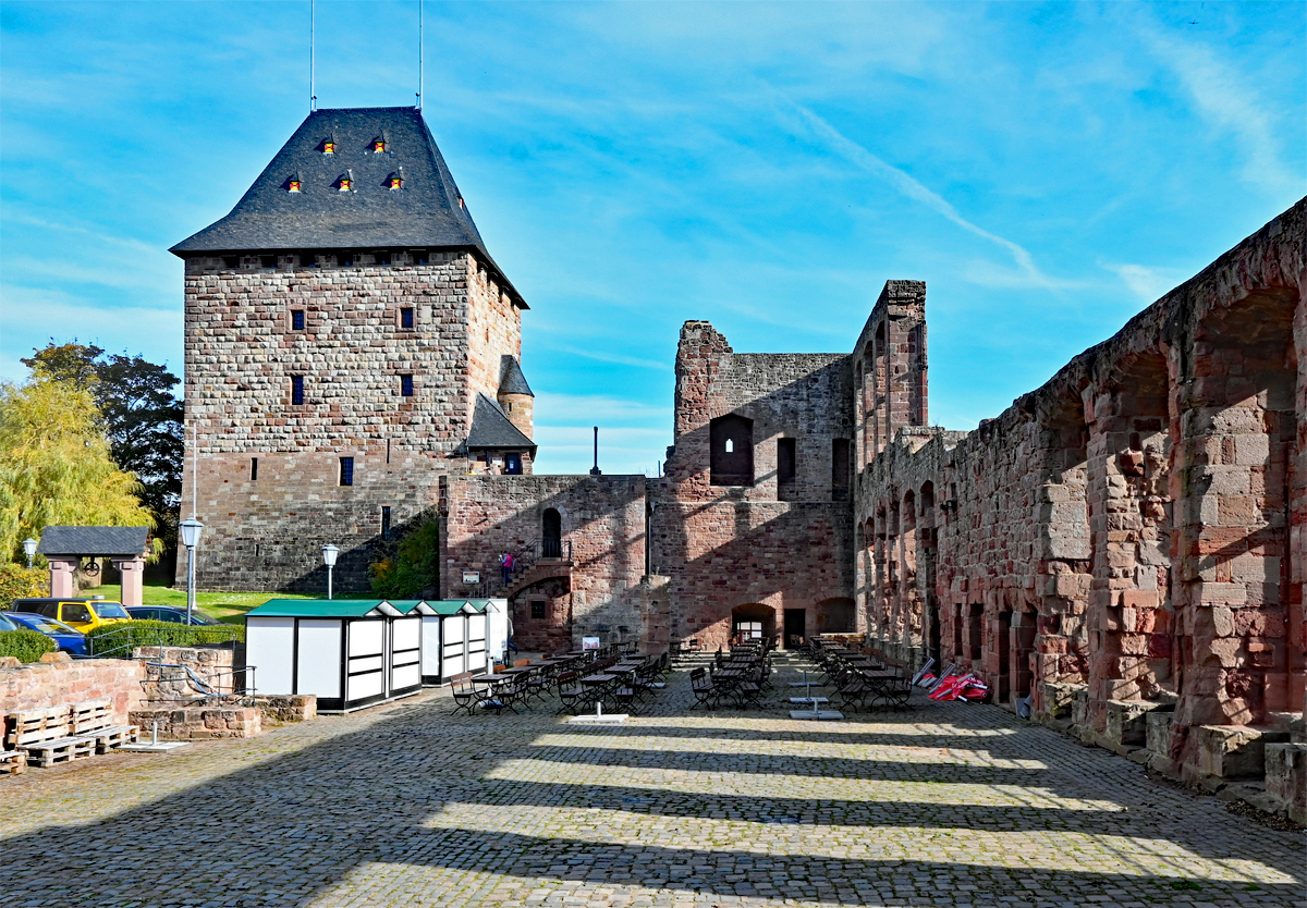Burg Nideggen - Wohn- und Wehrturm, jetzt Burgmuseum - 29.10.2021