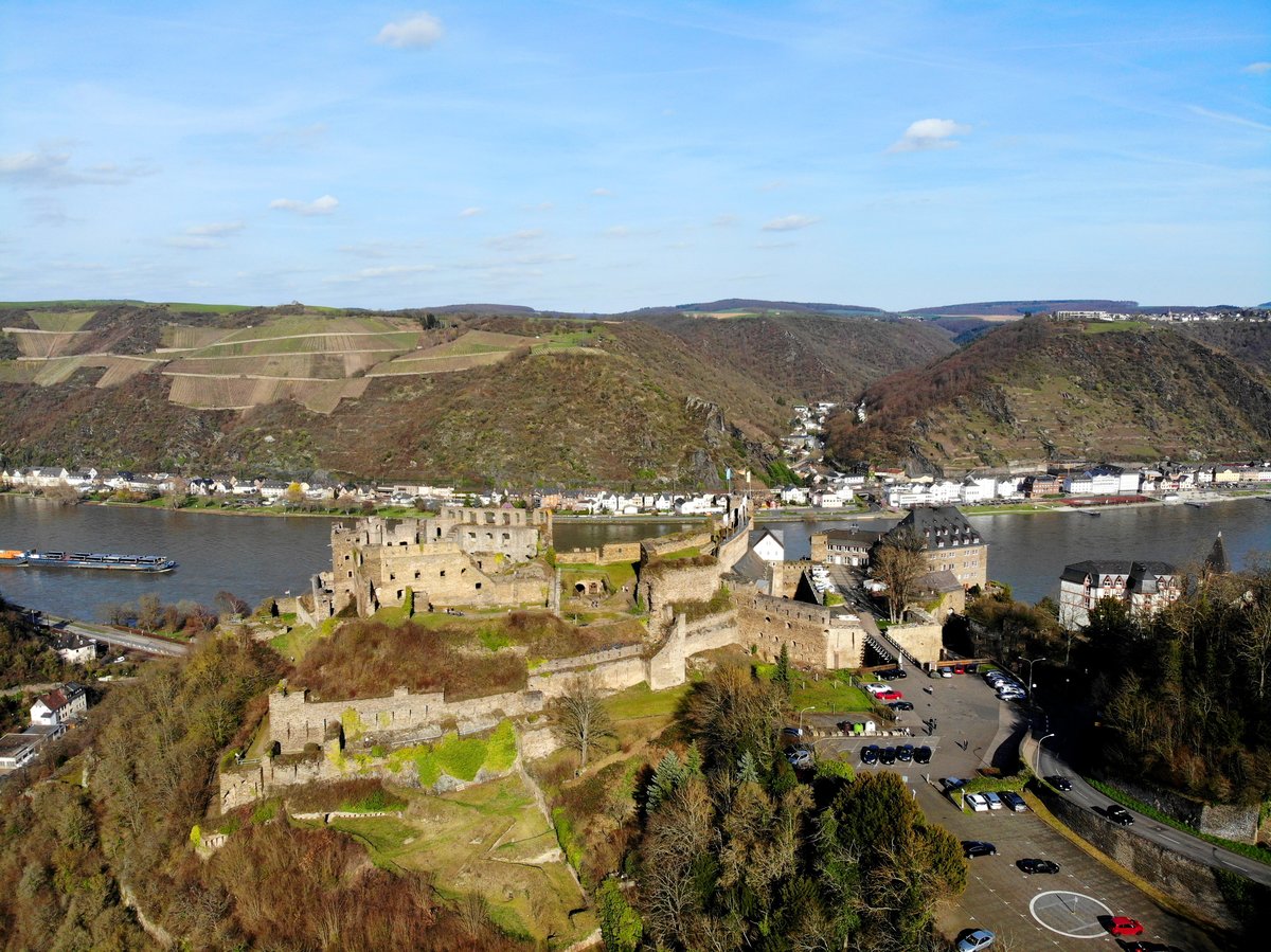 Burg Rheinfels in St. Goar; 15.03.2020