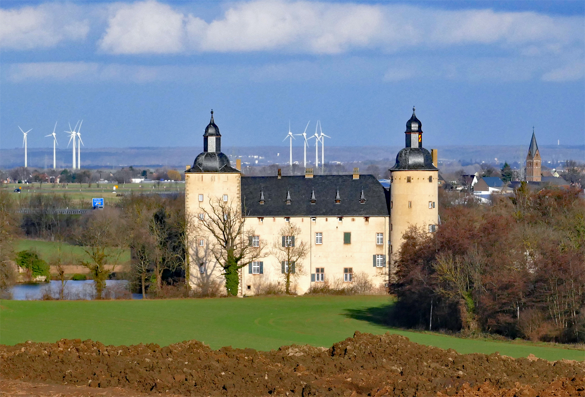 Burg Veynau, um 1340 erbaut, bei Eu-Obergartzem - 18.01.2020