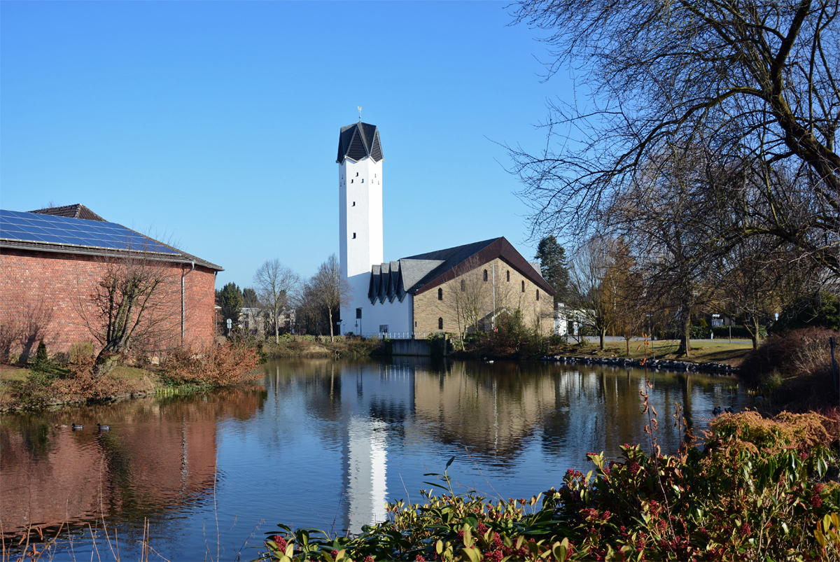 Buschhoven (Swisttal - SU-Kreis) St. Katharina am Burgweiher - 12.02.2015