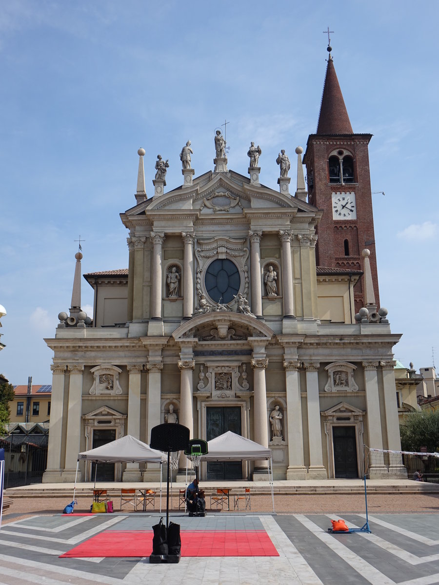 Busto Arsizio, Basilika San Giovanni Battista, erbaut im 17. Jahrhundert (22.09.2018)