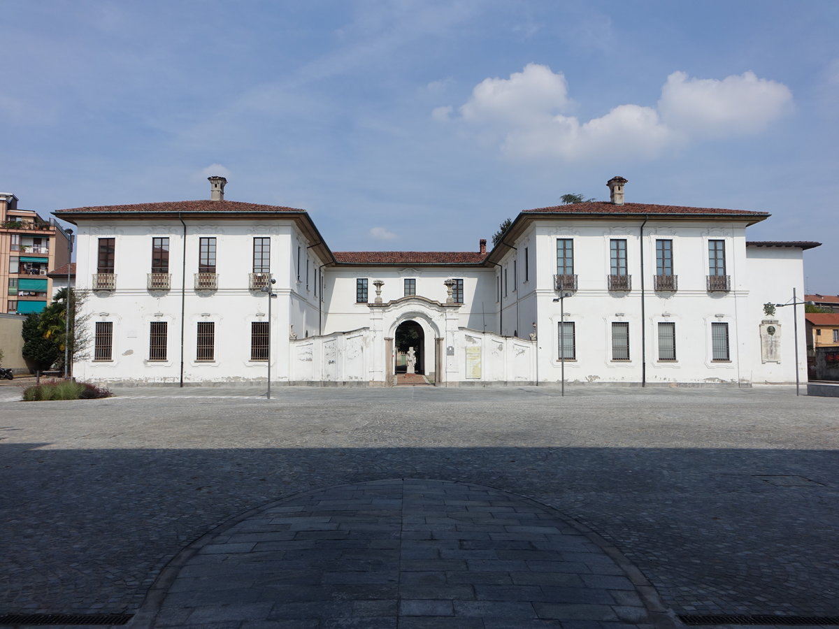 Busto Arsizio, Museum Civiche Raccolte d’Arte di Palazzo Marliani Cicogna, erbaut im 17. Jahrhundert (22.09.2018)