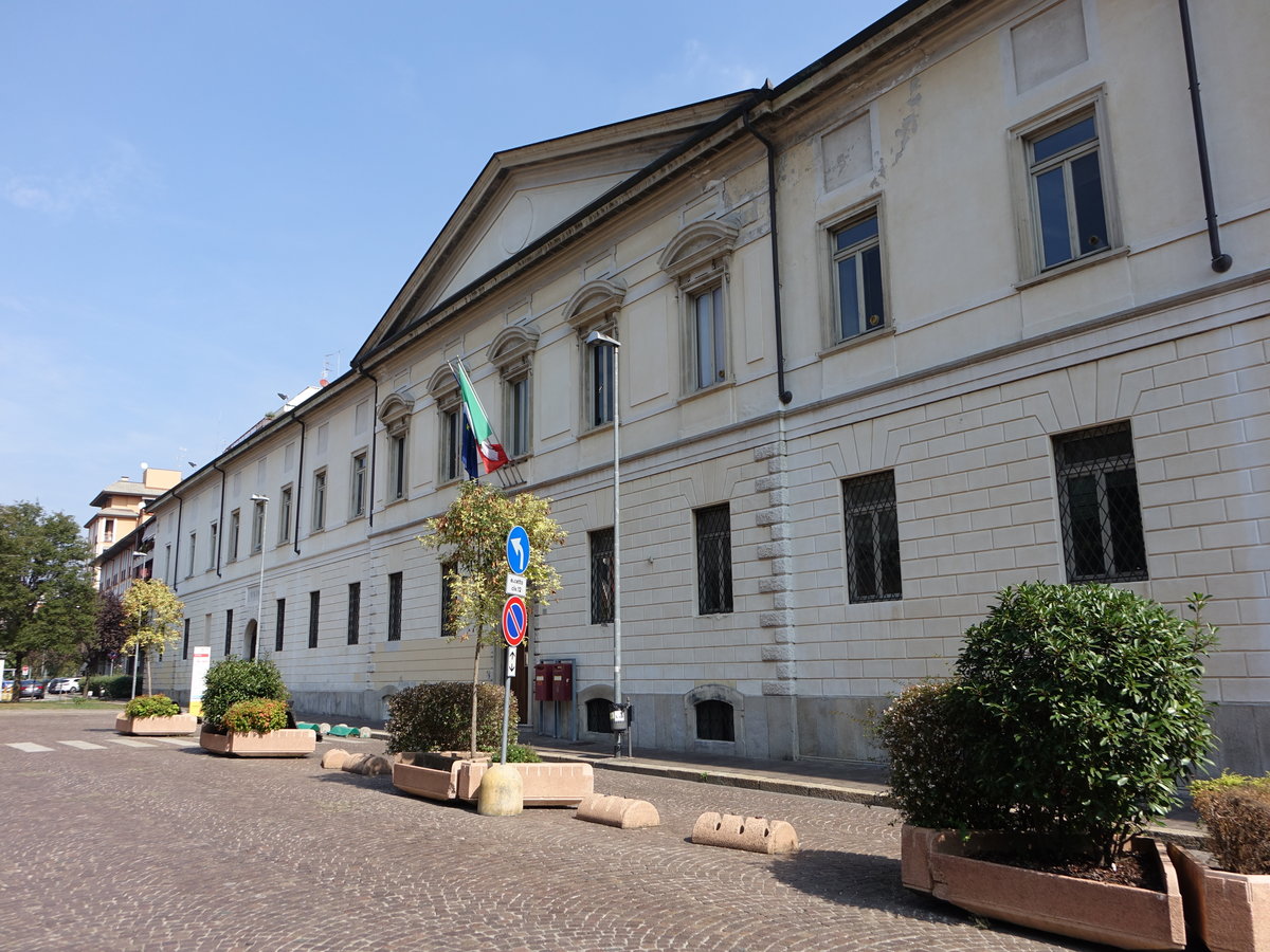 Busto Arsizio, Rathaus im Palazzo Gilardoni in der Via Fratelli d´Italia (22.09.2018)