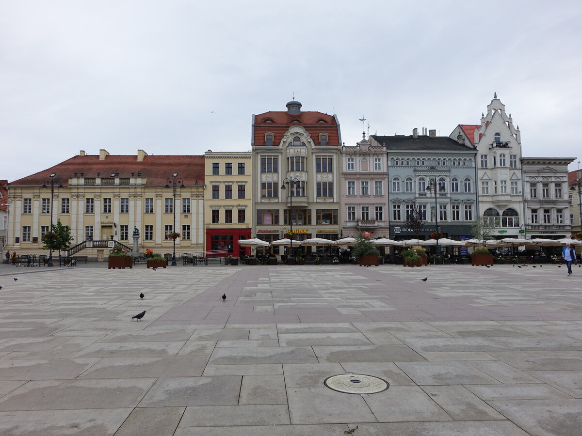 Bydgoszcz / Bromberg, Huser am Stary Rynek Platz (06.08.2021)