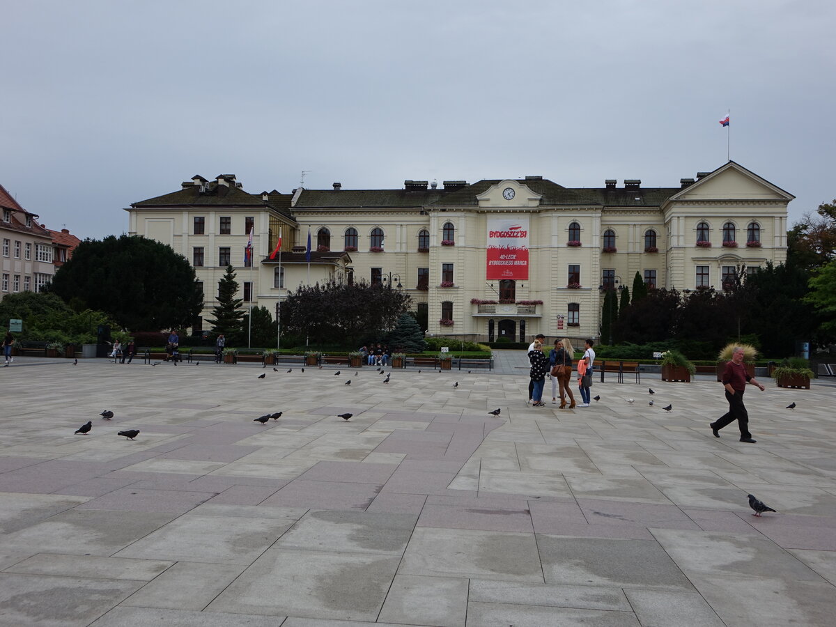 Bydgoszcz / Bromberg, Rathaus am Stary Rynek Platz (06.08.2021)