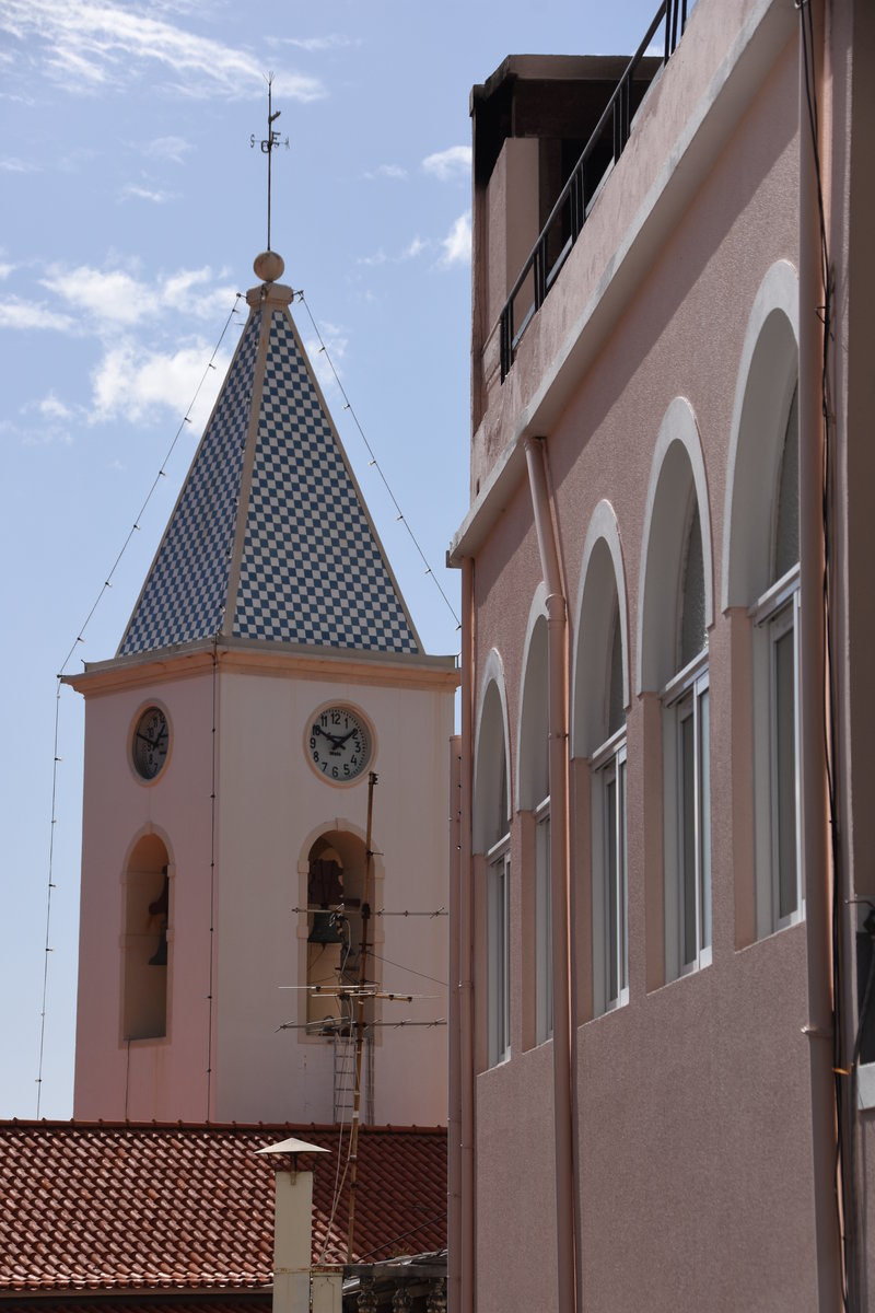 CMARA DE LOBOS (Concelho de Cmara de Lobos), 30.01.2018, Turm der Igreja de So Sebastio