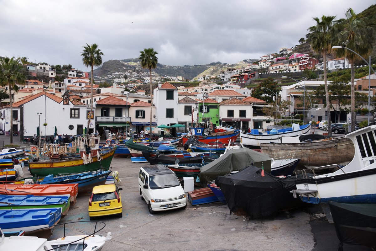 CMARA DE LOBOS (Concelho de Cmara de Lobos), 30.01.2018, am Hafen