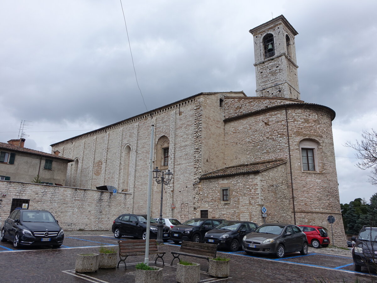 Cagli, Capella Tiranni in der Via dell Ospedale (01.04.2022)