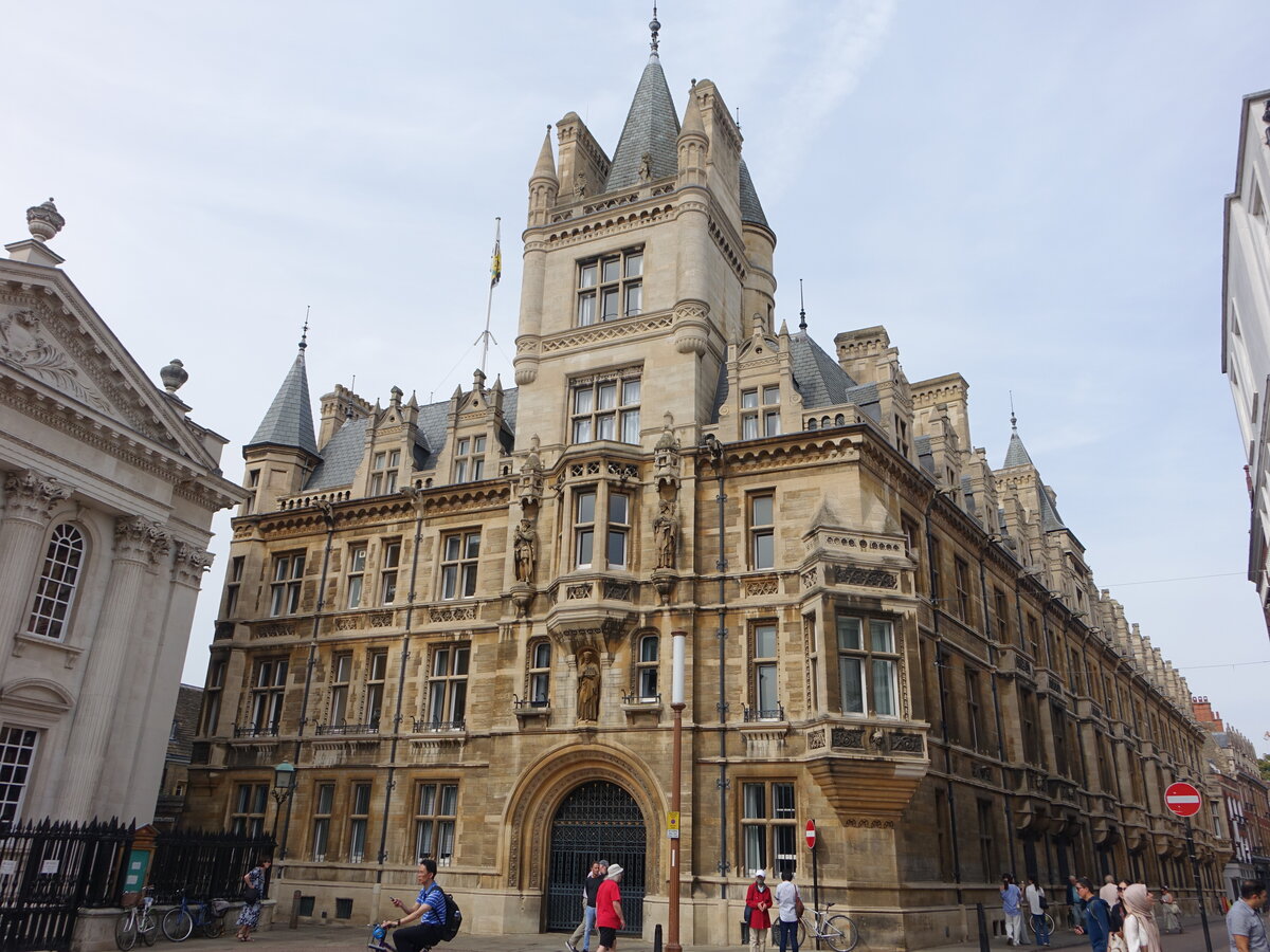 Cambridge, Gonville & Caius College, gegrndet 1348 von Edmund Gonville (08.09.2023)