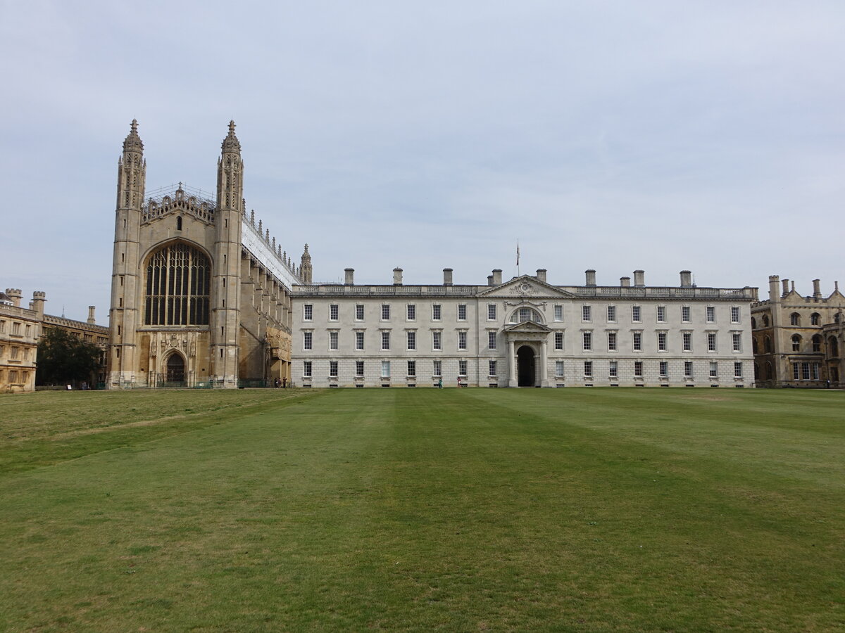 Cambridge, King College mit Chapel, gegrndet 1441 von Henry VI. (08.09.2023)
