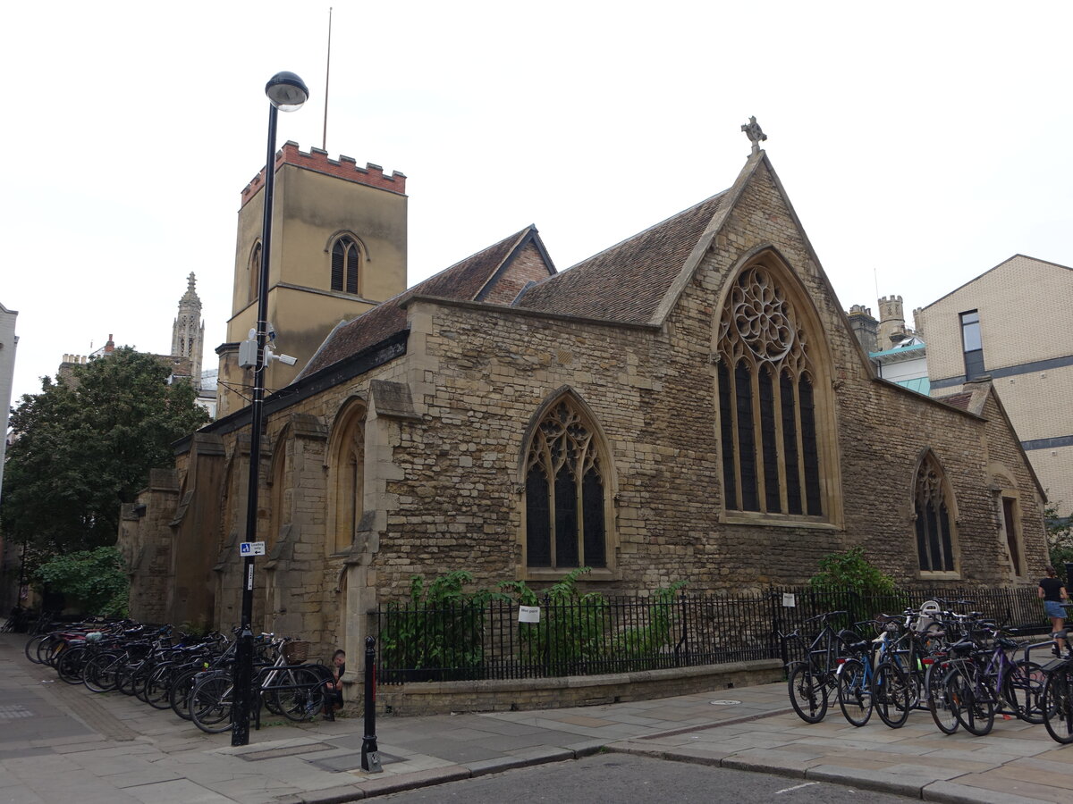Cambridge, Pfarrkirche St. Edward, erbaut im 13. Jahrhundert (08.09.2023)