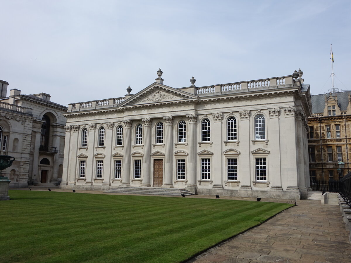 Cambridge, Senate House, erbaut 1722 durch James Gibbs (08.09.2023)