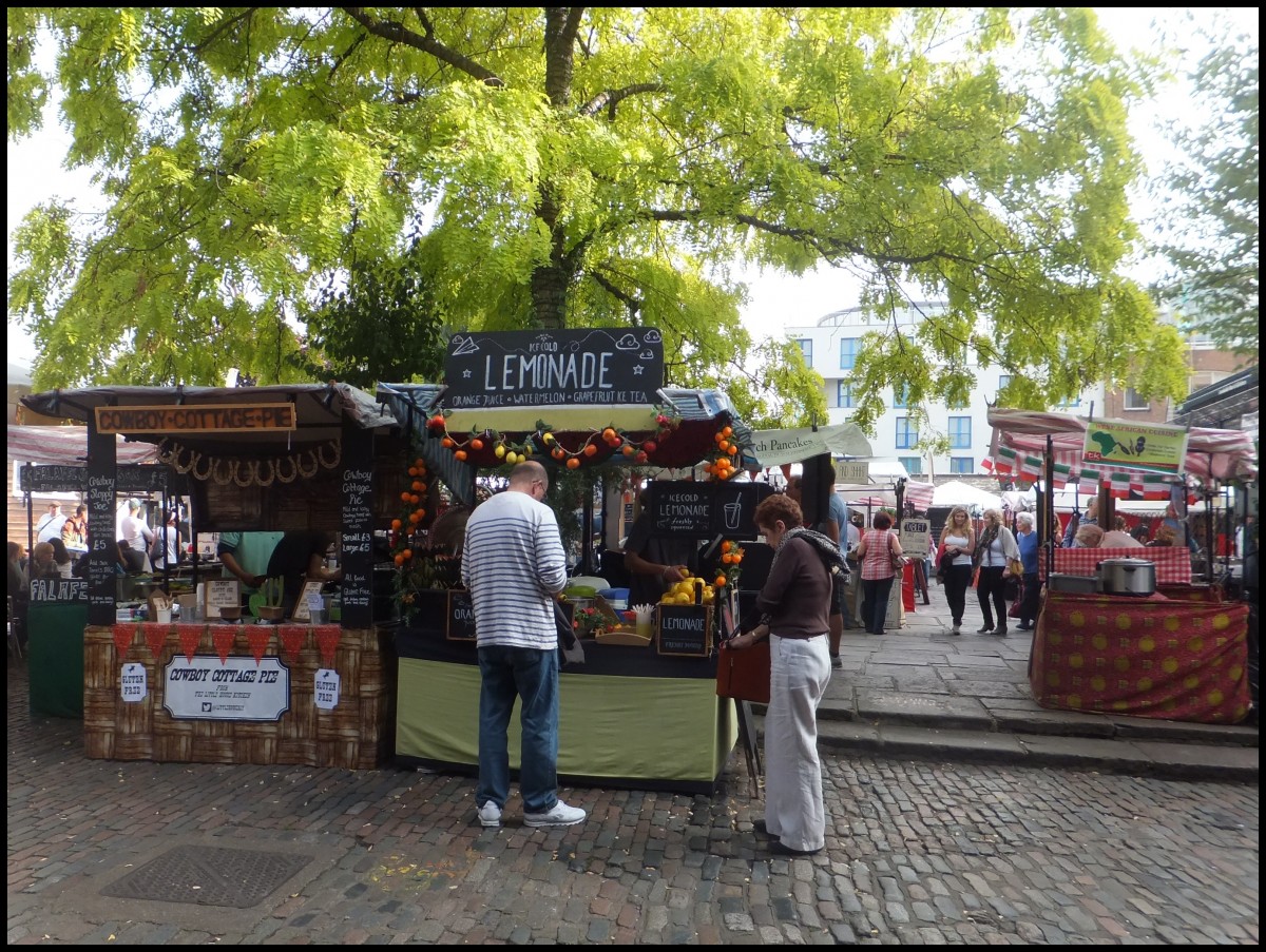 Camden Market in London am 24.09.2013