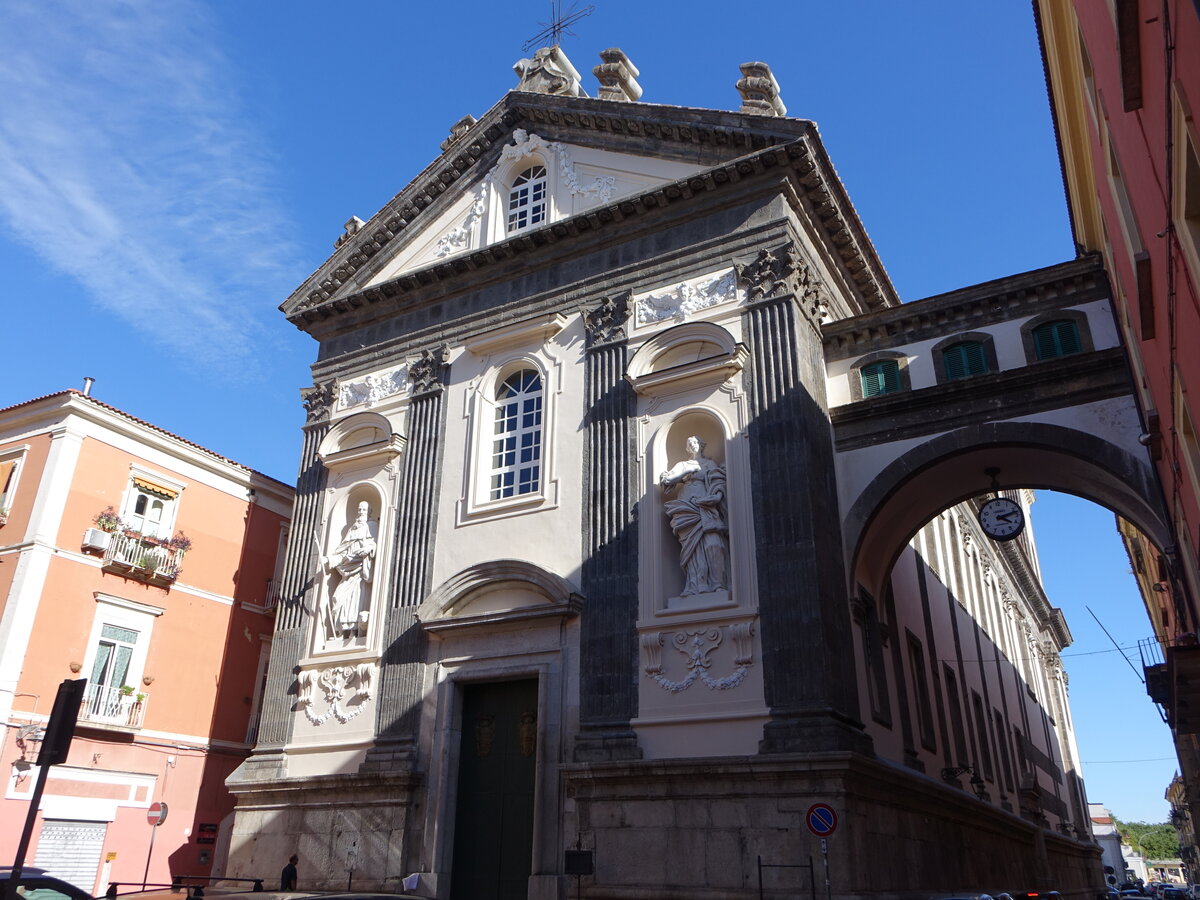 Capua, Pfarrkirche dell Annunziata an der Piazza Medaglie d´Oro (21.09.2022)