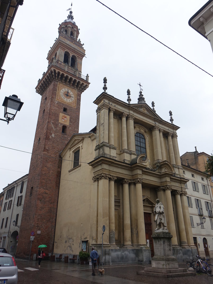 Casale Monferrato, Pfarrkirche St. Stefano, erbaut ab 1661 (06.10.2018)