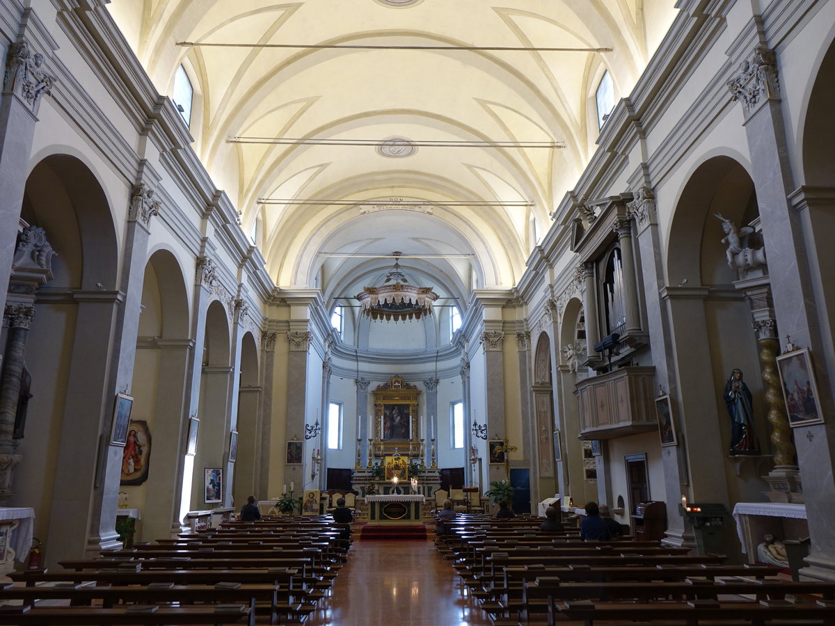 Casaloldo, Innenraum der St. Maria Assunta Kirche (11.10.2016)
