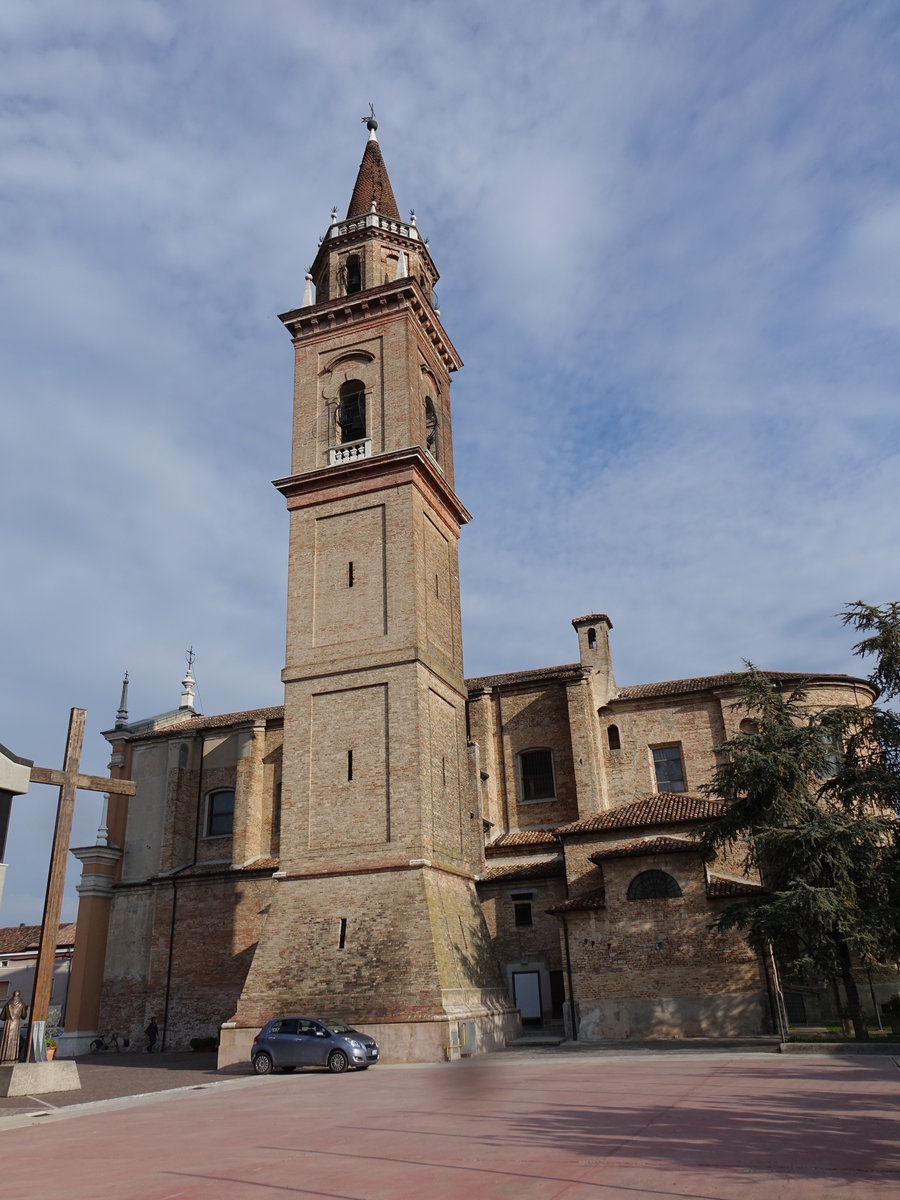 Casaloldo, Kirche Santa Maria Assunta, erbaut von 1733 bis 1738 (11.10.2016)