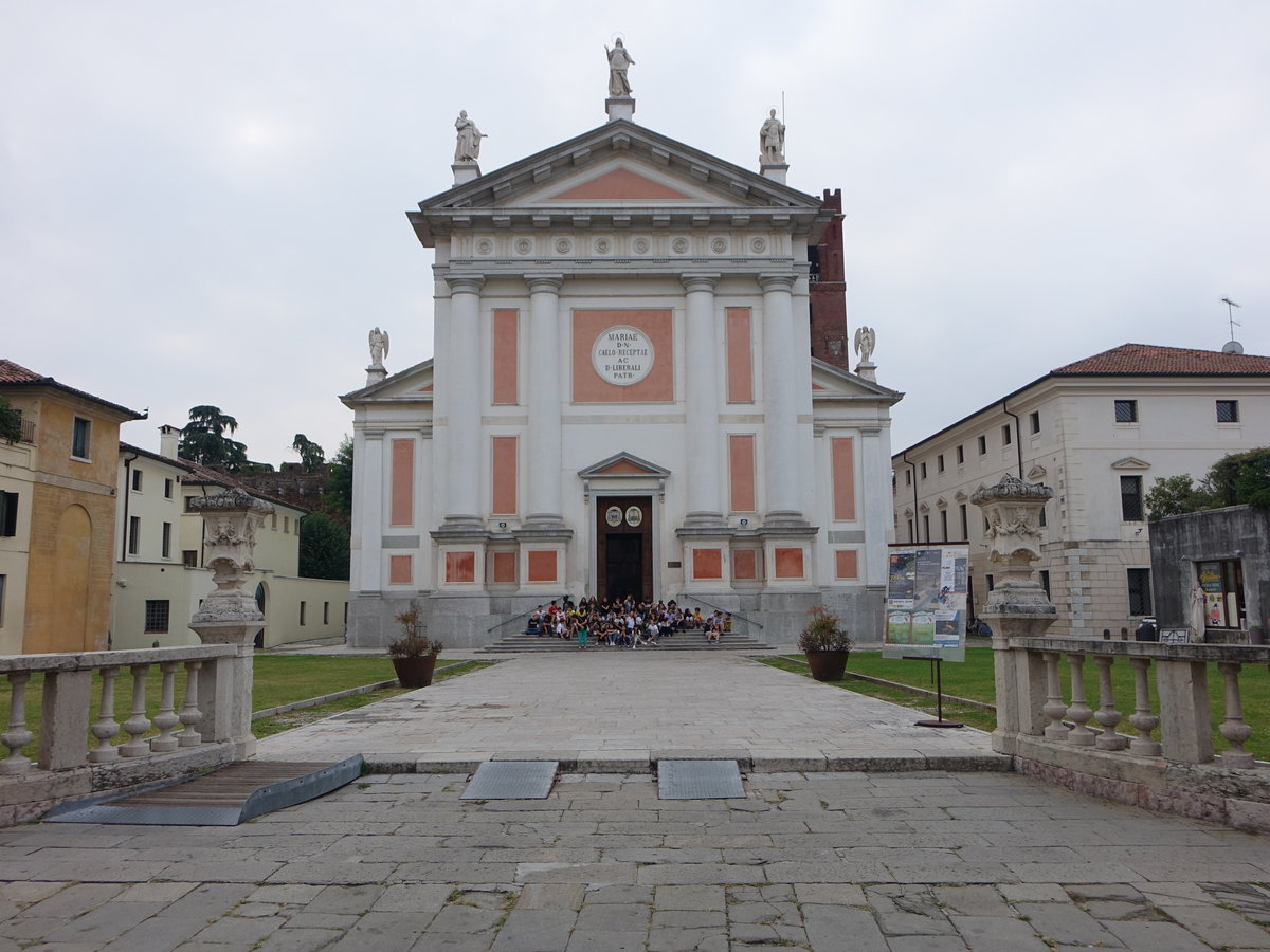Castelfranco Veneto, Dom Santa Maria Assunta e San Liberale, erbaut von 1724 bis 1746 durch Francesco Maria Preti  (18.09.2019)