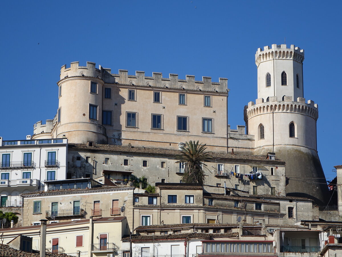 Castello di Corigliano Calabro, erbaut von 1064 bis 1080 (07.04.2024)