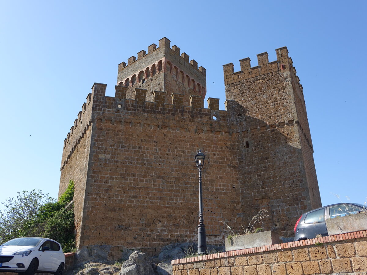 Castello von Proceno, gehrt seit dem 18. Jahrhundert der Familie Cecchini (21.05.2022)