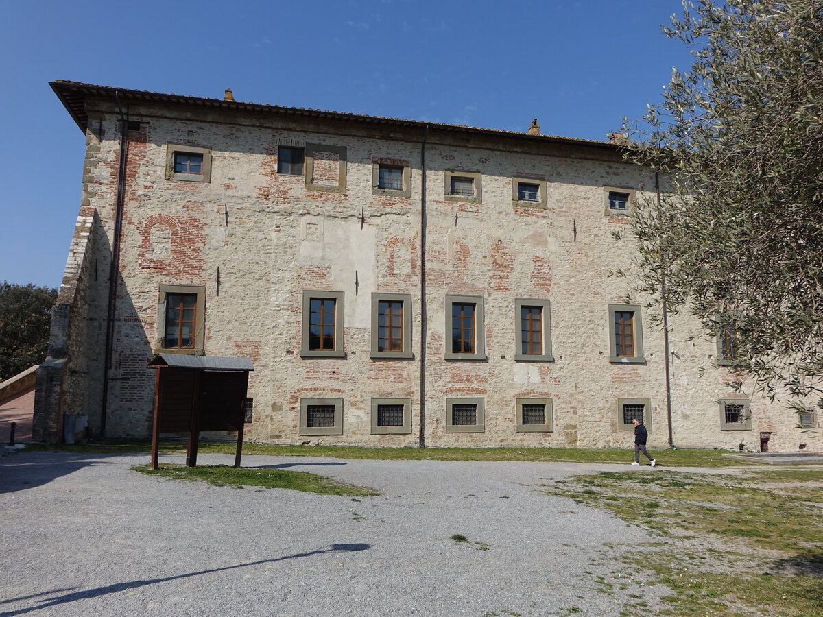 Castiglione del Lago, Palazzo Ducale della Corgna, erbaut durch G. Alessi (26.03.2022)