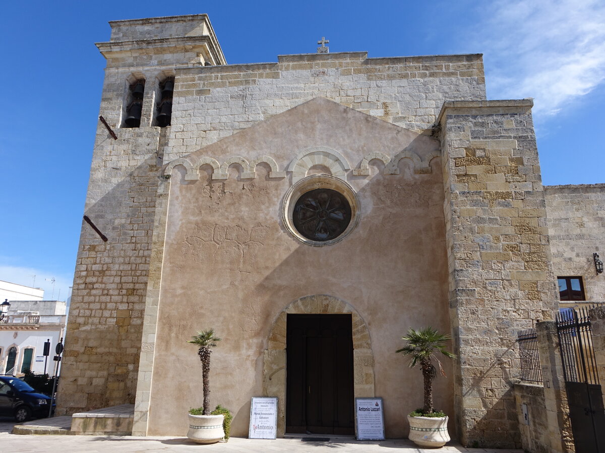 Castro, Kirche dell Annunziata, erbaut im 16. Jahrhundert (03.03.2023)