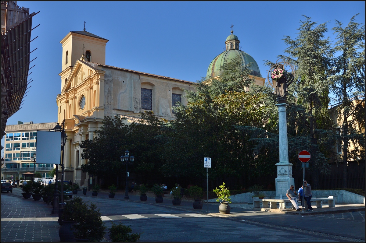 Catanzaro - Basilica dell'Immacolata. Sommer 2013.