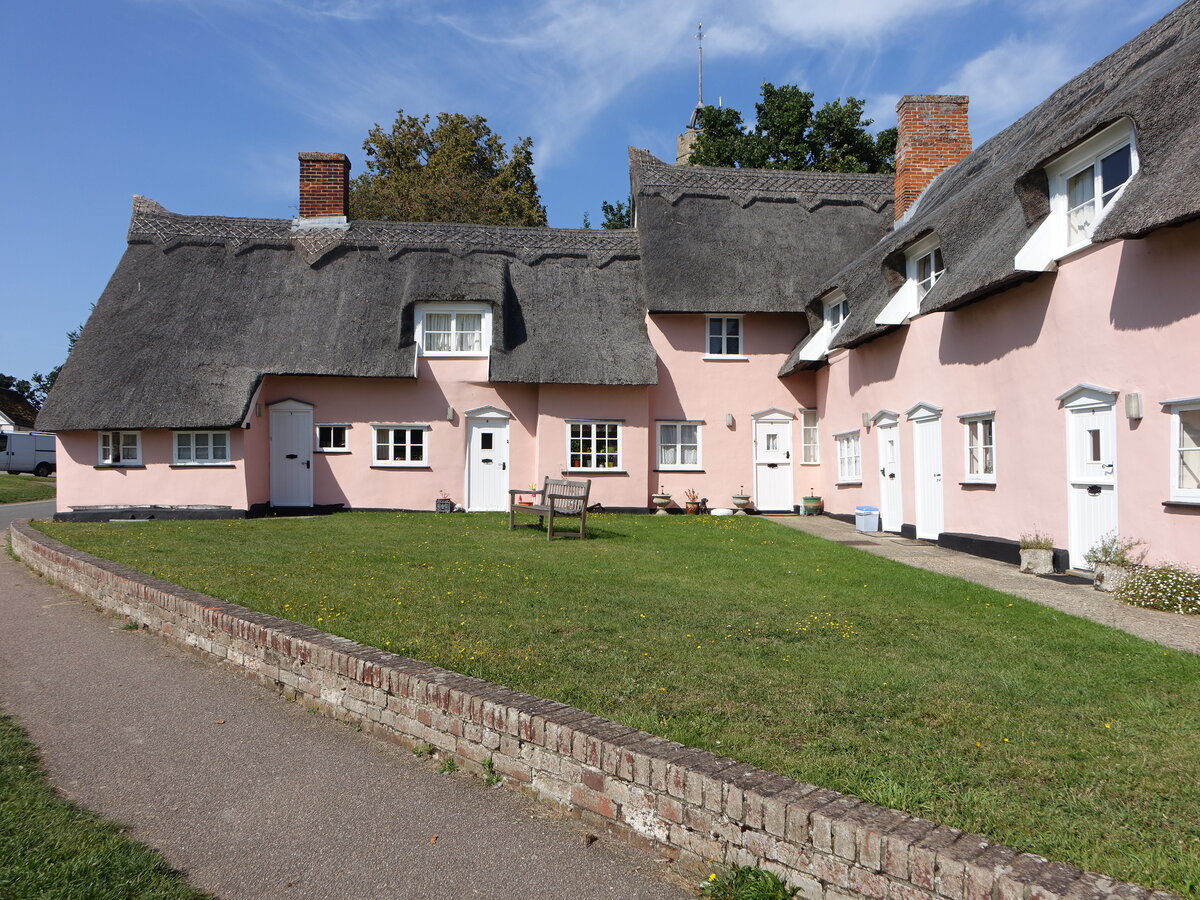 Cavendish, historische Huser in der Peacocks Road (07.09.2023)