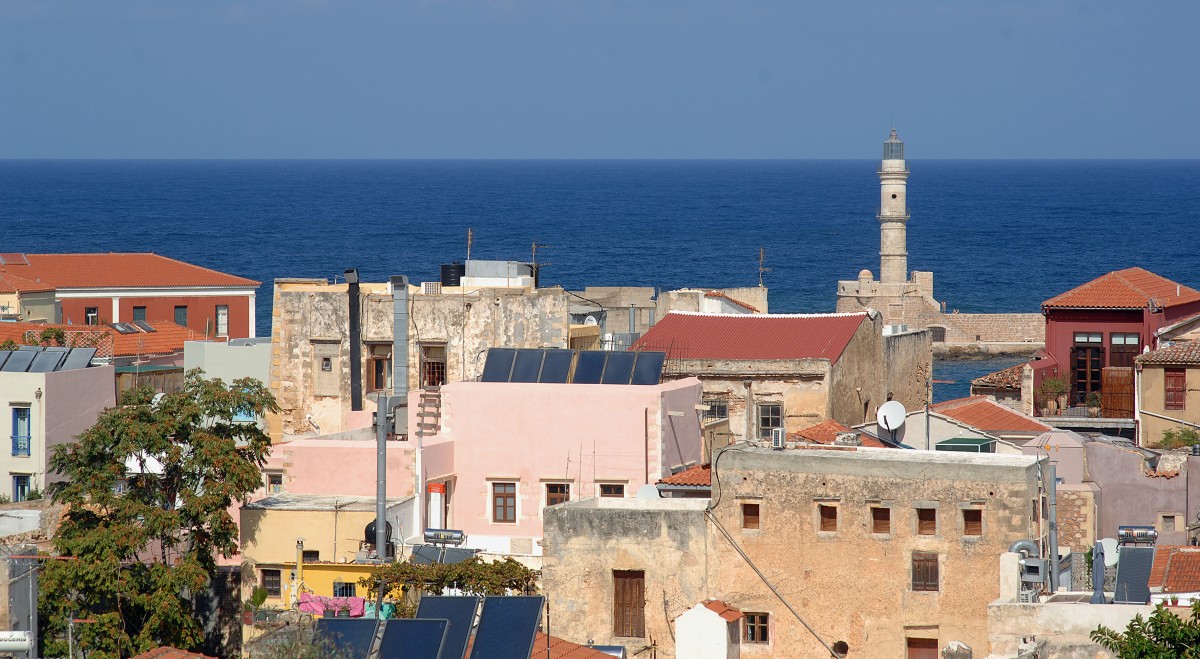 Chania auf Kreta. Aufnahmedatum: 14. Oktober 2012.