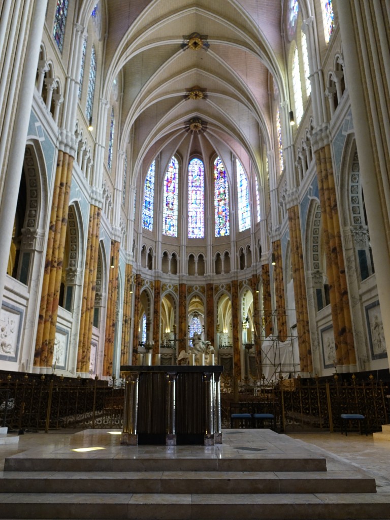 Chartres, Chor der Kathedrale Notre Dame (18.07.2015)