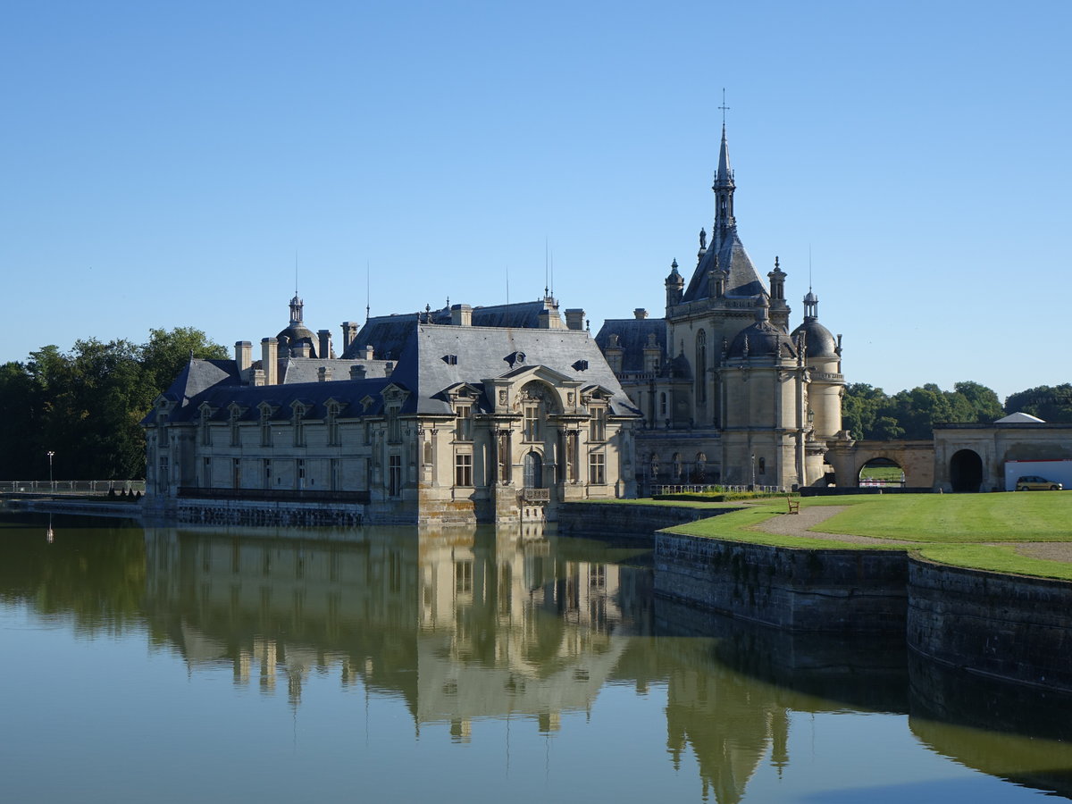 Chateau Chantilly, erbaut von Architekt Le Notre (17.07.2016)