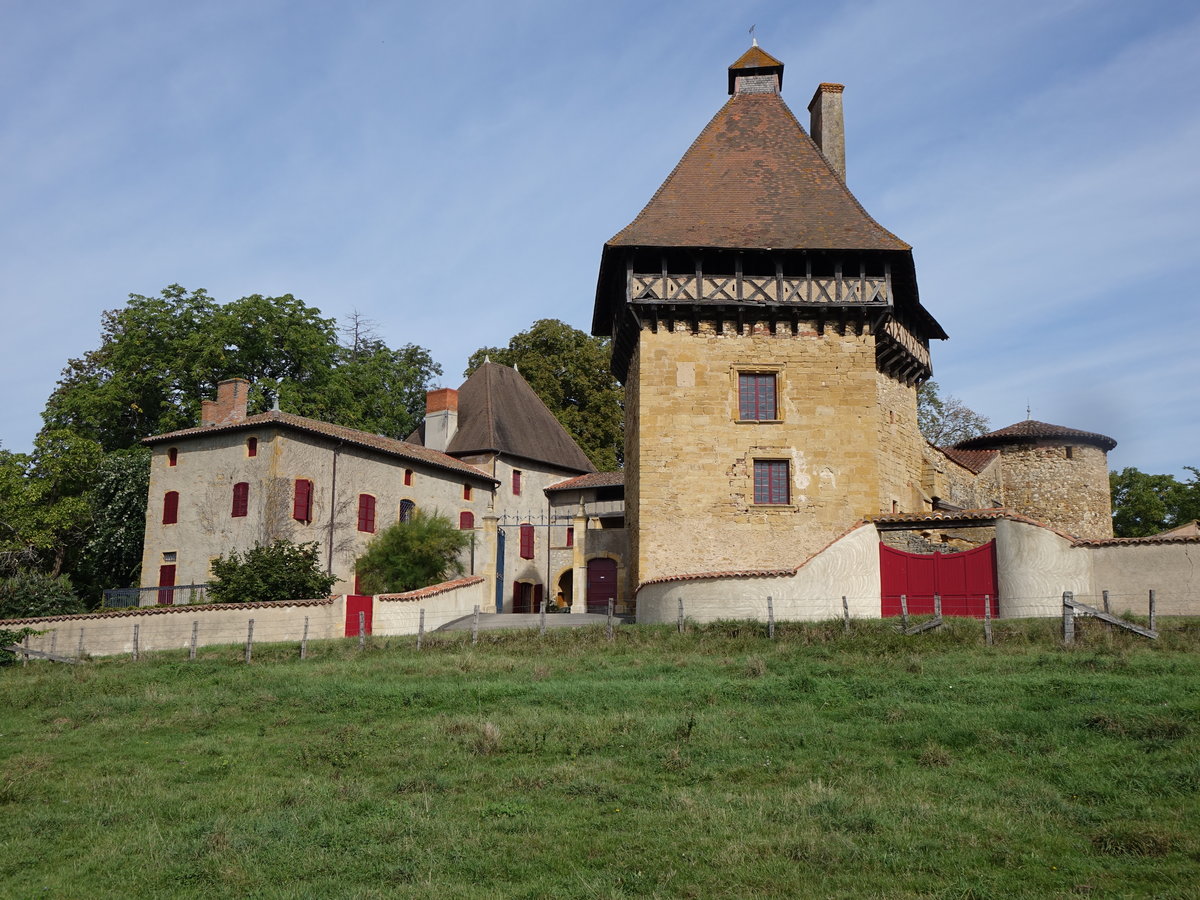 Chateau Saint-Pierre-la-Noaille, ehem. Jagdschloss von Anne de Beaujeu (22.09.2016)