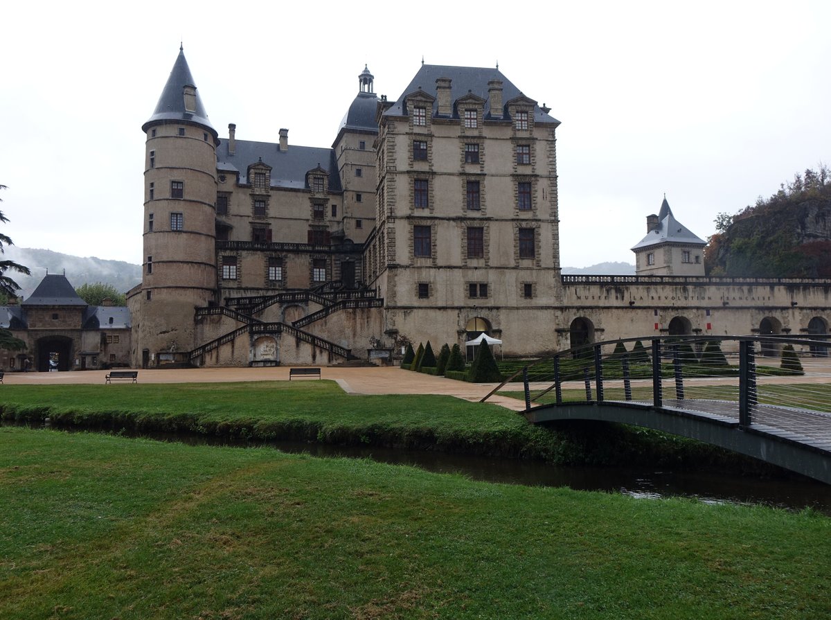 Chateau Vizille, erbaut im 17. Jahrhundert (18.09.2016)