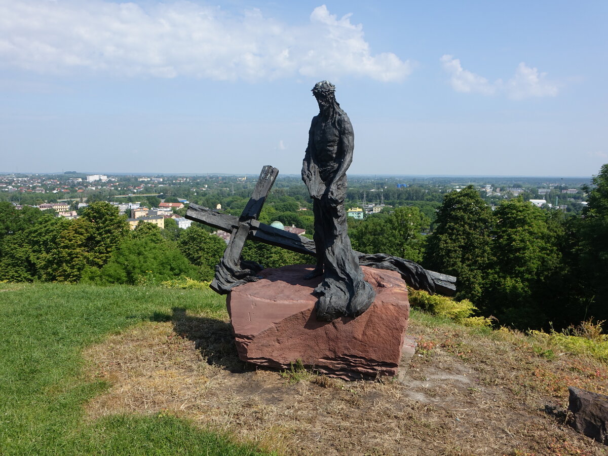 Chelm, Christus Skulptur auf dem Berg Wysoka Gorka (16.06.2021)