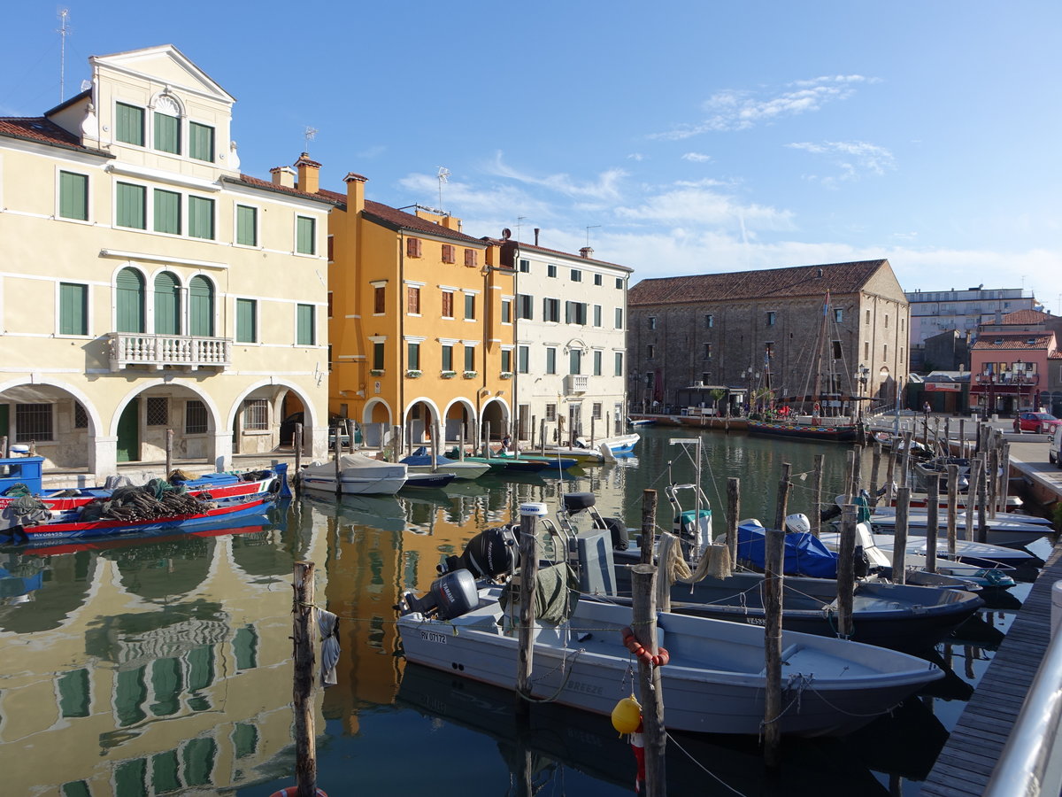 Chioggia, Huser am Calle Don Bosco (19.09.2019)