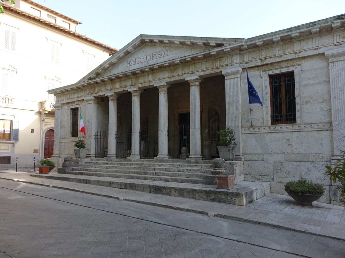Chiusi, Etruskische Museum in der Via Porsenna (21.05.2022)