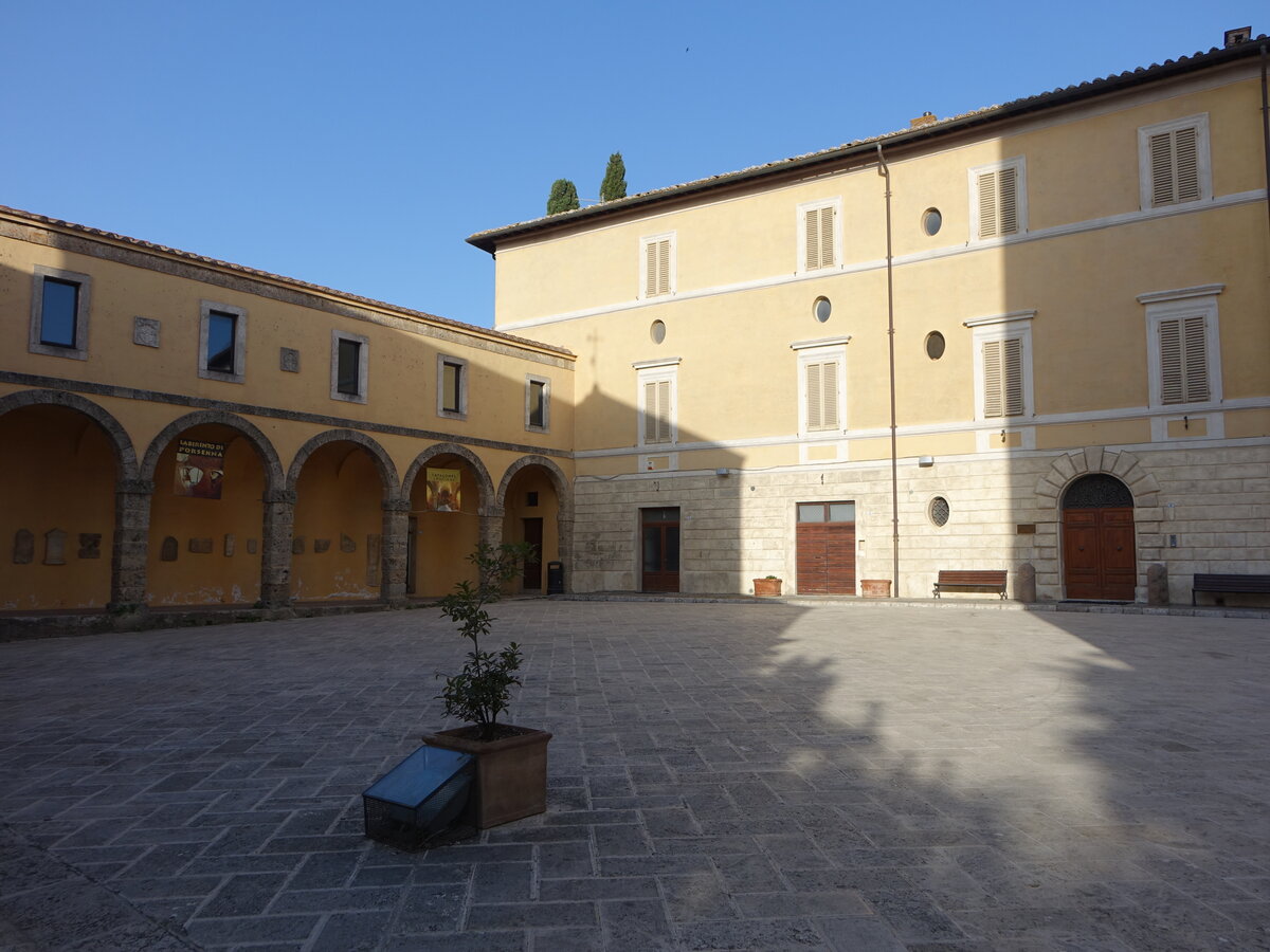Chiusi, Museo della Cathedrale an der Piazza del Duomo (21.05.2022)