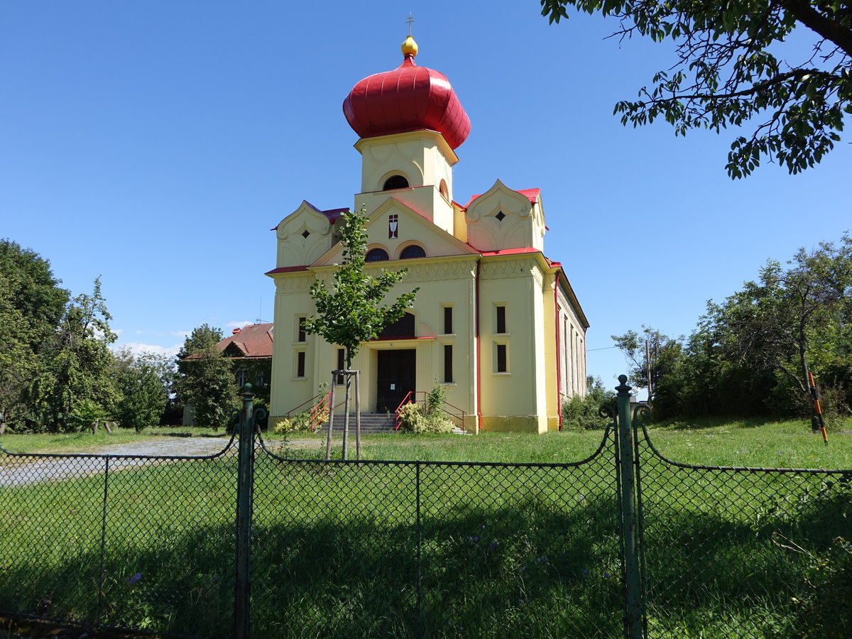 Chudobin / Chudwein, Orthodoxe Kirche der hll. Kyrill und Method, erbaut 1923 (01.08.2020)