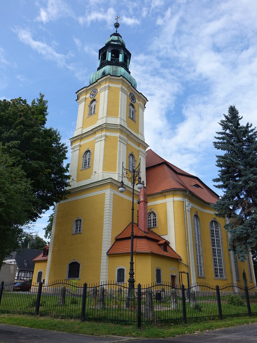 Cieplice Slaskie-Zdroj / Bad Warmbrunn, ev. Erlserkirche, erbaut von 1774 bis 1777 (11.09.2021)
