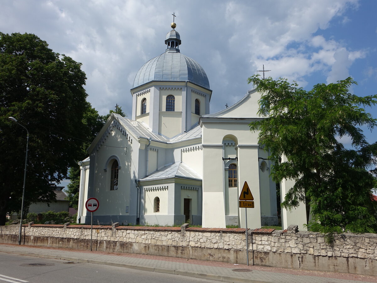 Cieszanow, griech.-kath. Kirche St. Georg, erbaut 1900 (16.06.2021)