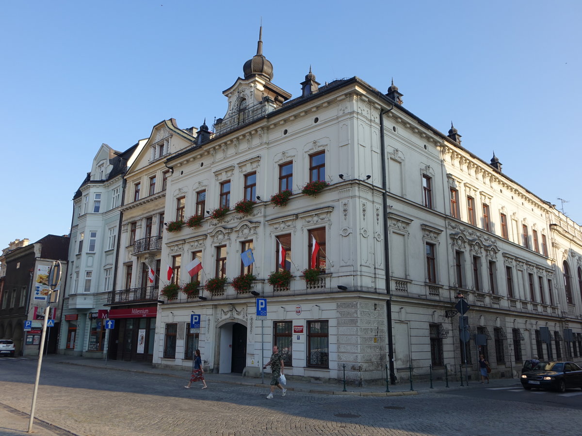 Cieszyn / Teschen, Nationalhaus am Rynek Platz (31.08.2019)