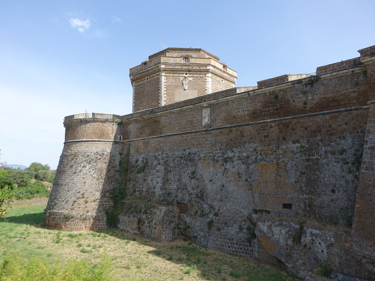 Civita Castellana, Forte Sangallo, erbaut von Antonio da Sangallo im Auftrag von Papst Alexander VI. (24.05.2022)